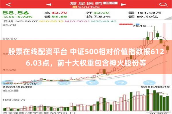 股票在线配资平台 中证500相对价值指数报6126.03点，前十大权重包含神火股份等