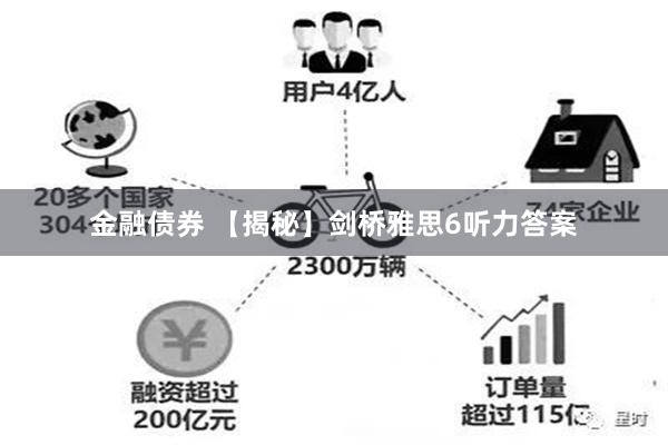 金融债券 【揭秘】剑桥雅思6听力答案