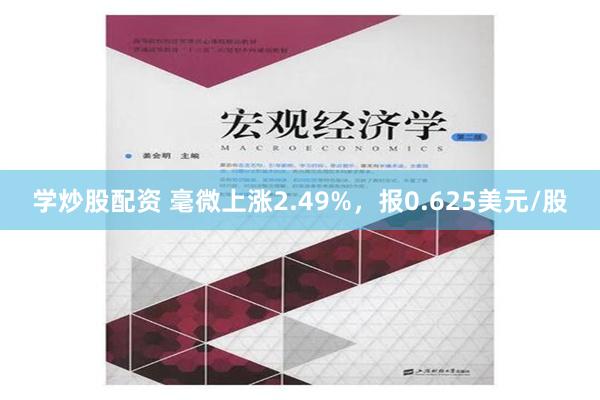 学炒股配资 毫微上涨2.49%，报0.625美元/股