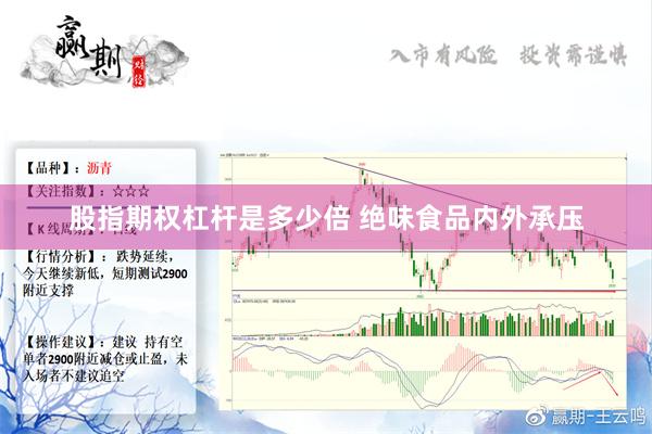 股指期权杠杆是多少倍 绝味食品内外承压